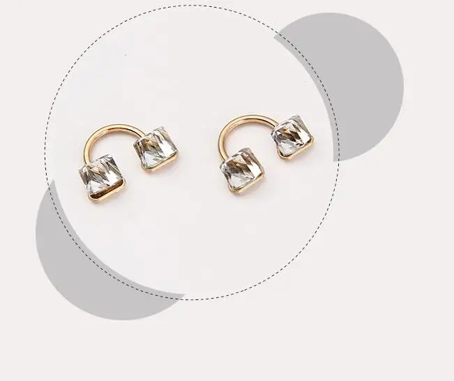 Модные Позолоченные Стразы U образные украшения для обуви|Украшения обуви| |