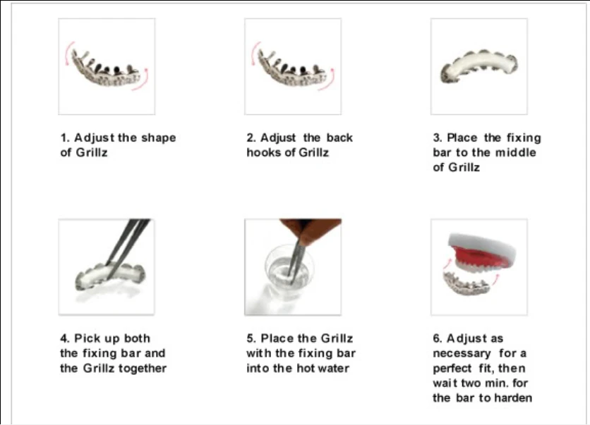 Гриль для зубов с силиконовым режимом | Украшения и аксессуары