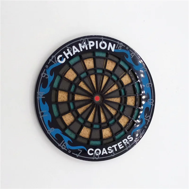 4pcs/Set Creative dart Drink Coasters Table Cup Mat Home Decor Coffee Placemat Tableware Gadgets 301-0219 | Дом и сад