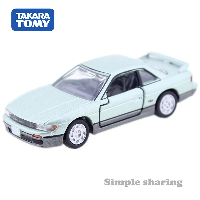 Takara Tomy Tomica Premium No.08 Nissan Silvia Light Green Scale 1/62 Metal DieCast Car Model Kit Pop Baby Toys For Children | Игрушки и