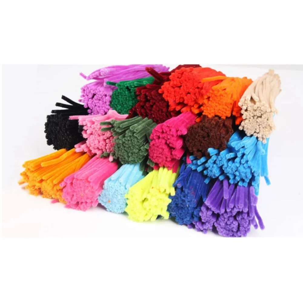 Детские плюшевые палочки ручной работы 100 шт. Материалы для творчества детские