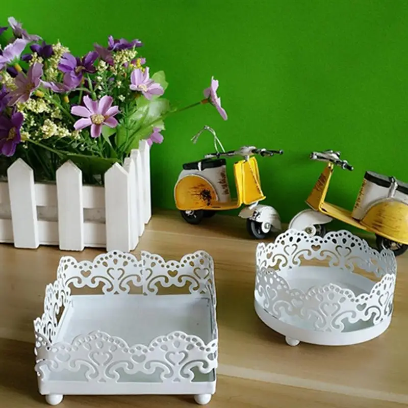 Подставка для торта ROSENICE 1 шт. Круглый/квадратный железный пудинг кекс десертная