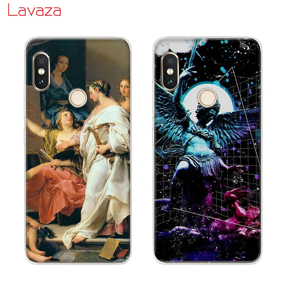 Lavaza эстетика желтый картина маслом Camila Cabello губы штукатурка жесткий чехол для huawei mate 10 20 P9 P10 P20 Lite Pro P smart 8X