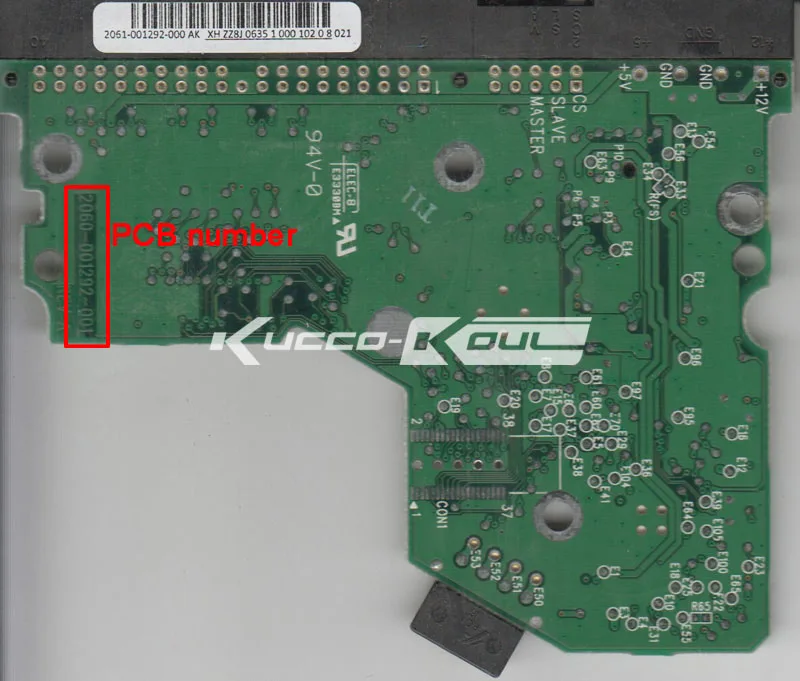 HDD PCB Логическая плата 2060 001292 001 REV A для WD 3 5 IDE/PATA восстановление данных жесткого