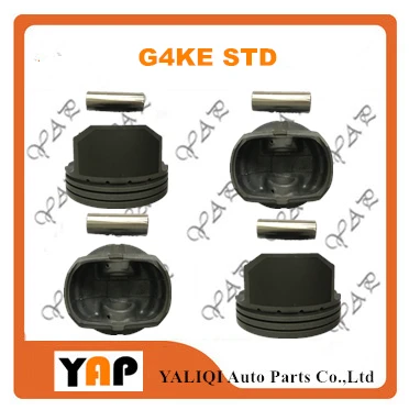 Новый Поршень двигателя для FITKIA Sportage Sonata NF X35 G4KE STD 2.4L 16V L4 23410 25211 2008 2013|engine piston|piston