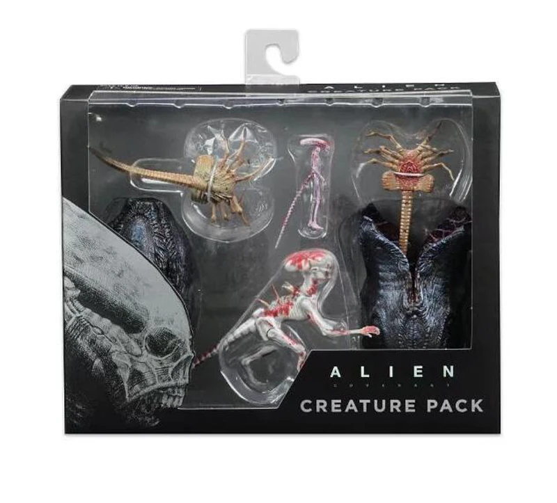 Movie AVP Aliens vs Predator Xenomorph Neomorph Creature Pack PVC Action Figure Toy Doll Gift | Игрушки и хобби