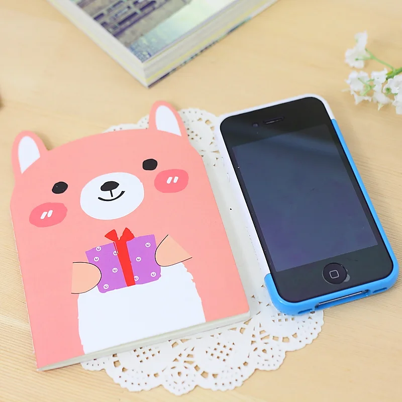 Тетрадь для рисования в виде медведя цвет ассортименте | Канцтовары офиса и дома