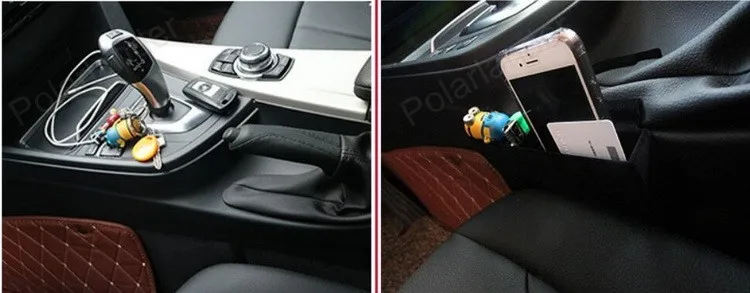 Черный Автомобильный контейнер для хранения сидений держатель BMW F30 F32 F33 F35 3 серии