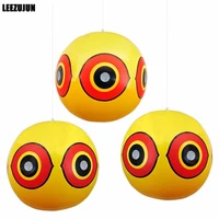 bird repellent scare eye balloons stops pest bird problems fast reliable visual deterrent yellow color