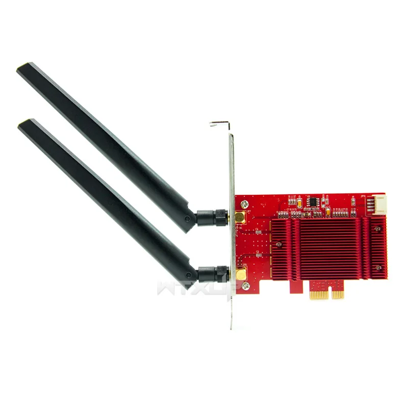 AX200NGW для Intel AX200 2400 Мбит/с 802.11ax PCIe 1X беспроводная сетевая карта Bluetooth 5,0 Настольный WLAN адаптер MU-MIMO для Win 10