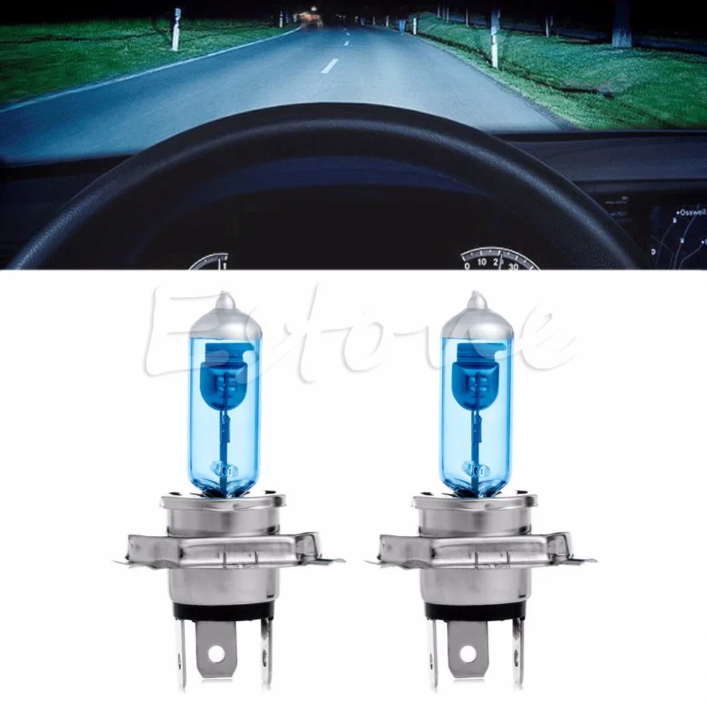 Новый авто H4 HID Супер белый головной светильник 12В 100 Вт галогенная лампа |