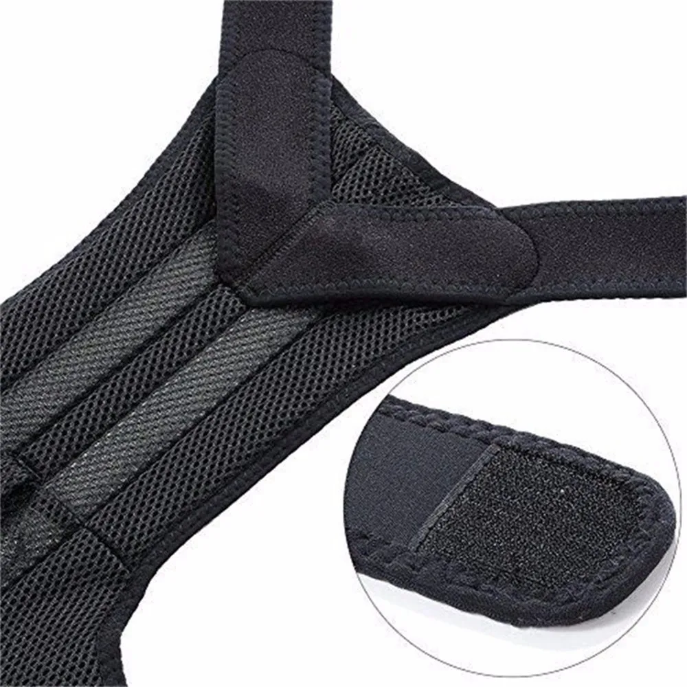 

Adjustable Back Brace Posture Corrector Back Support Belt Lumbar Spine Support Belt Straight Back Posture Correction For Adult