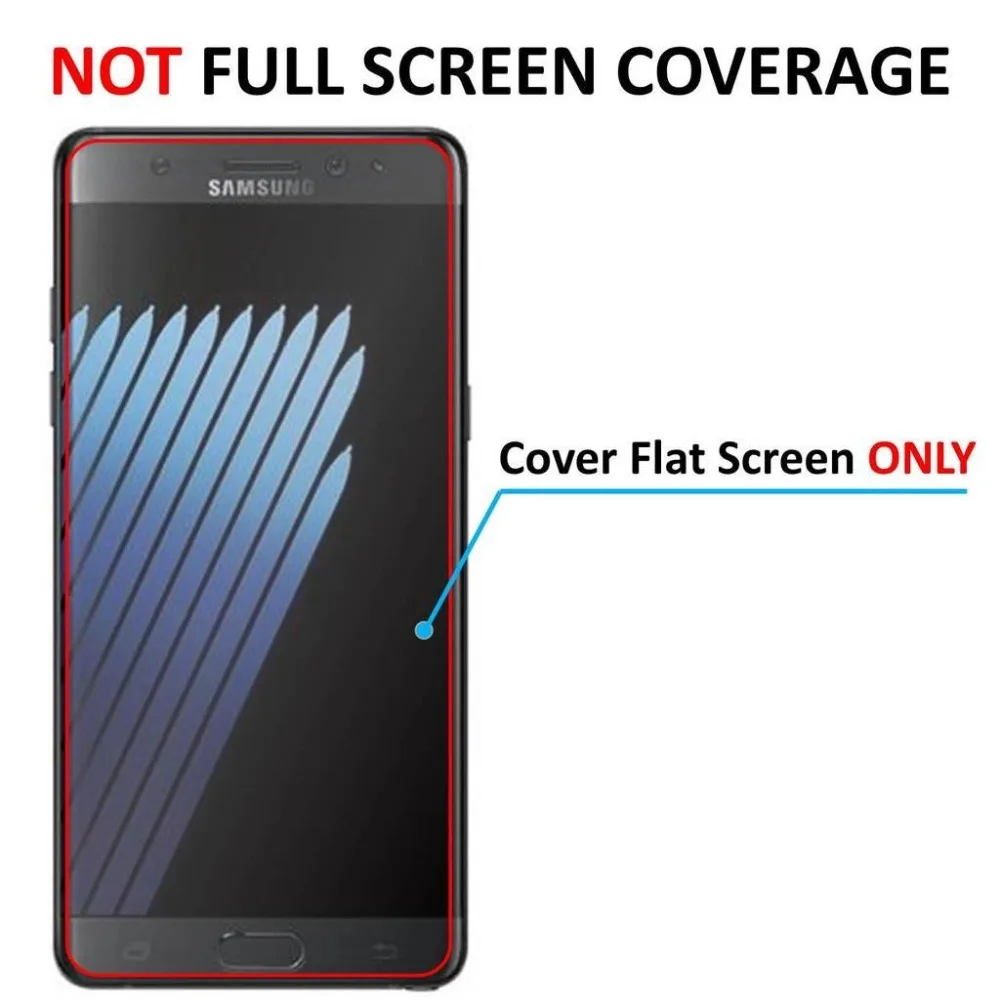 9H HD Tempered Glasses for Samsung Galaxy Note 7 Glass Screen Protector Ultra Clear Scratch Resistant | Мобильные телефоны и