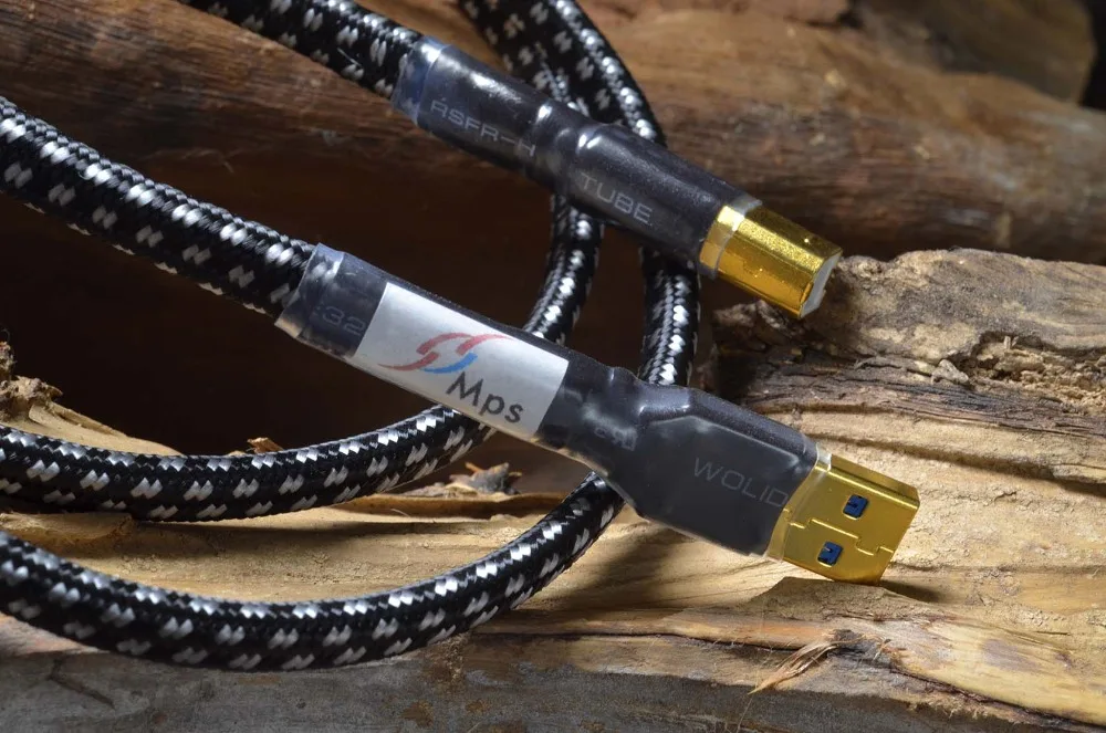HiFi MPS HD-770 HiFi 99.9997% OCC 24K 10u позолоченный штекер USB2.0 3,0 разъем аудио кабель ЦАП ПК кабель для передачи данных и аудио