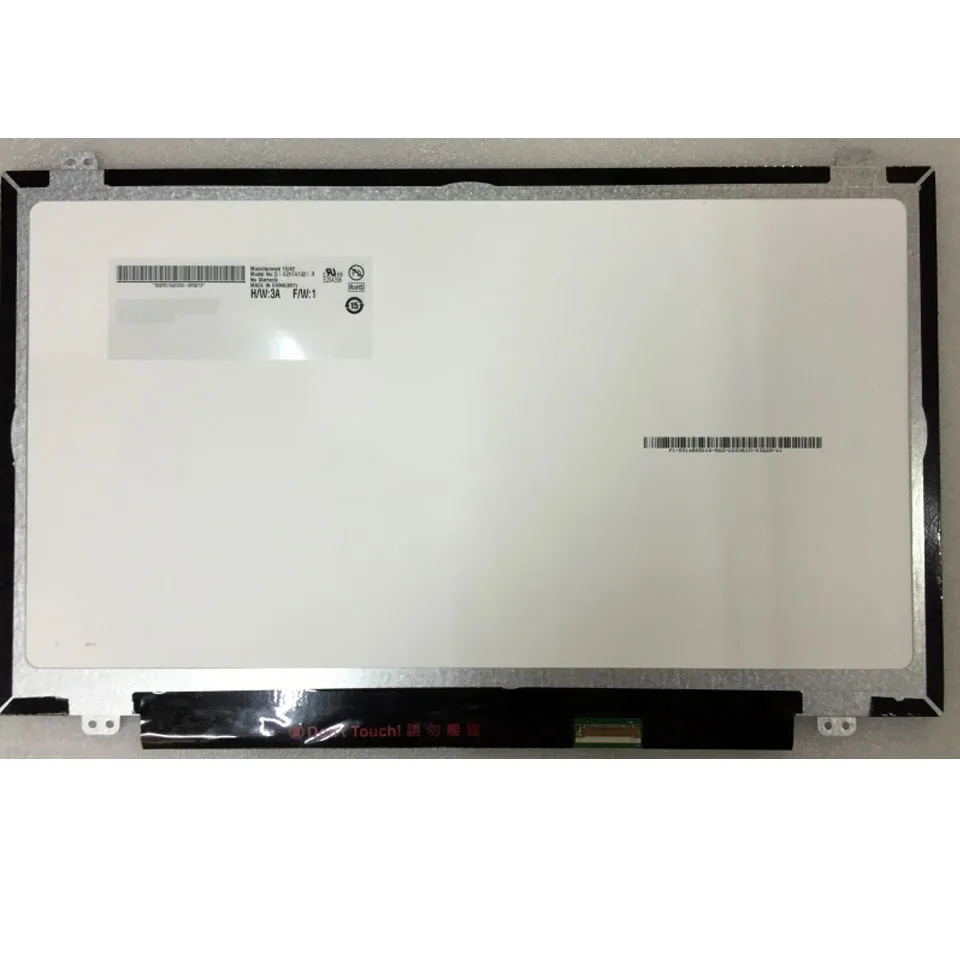 Тестирование Класс A+++ B140HAN01.2 LP140WF1 SPB1 B140HAN01.3 B140HAN01.0 B140HAN01.1 для thinkpad L440 T440 экран 1920X1080 ips