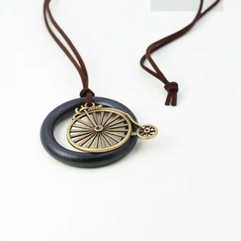 Бесплатная доставка деревянное ожерелье восстанавливающие древние путь Женская