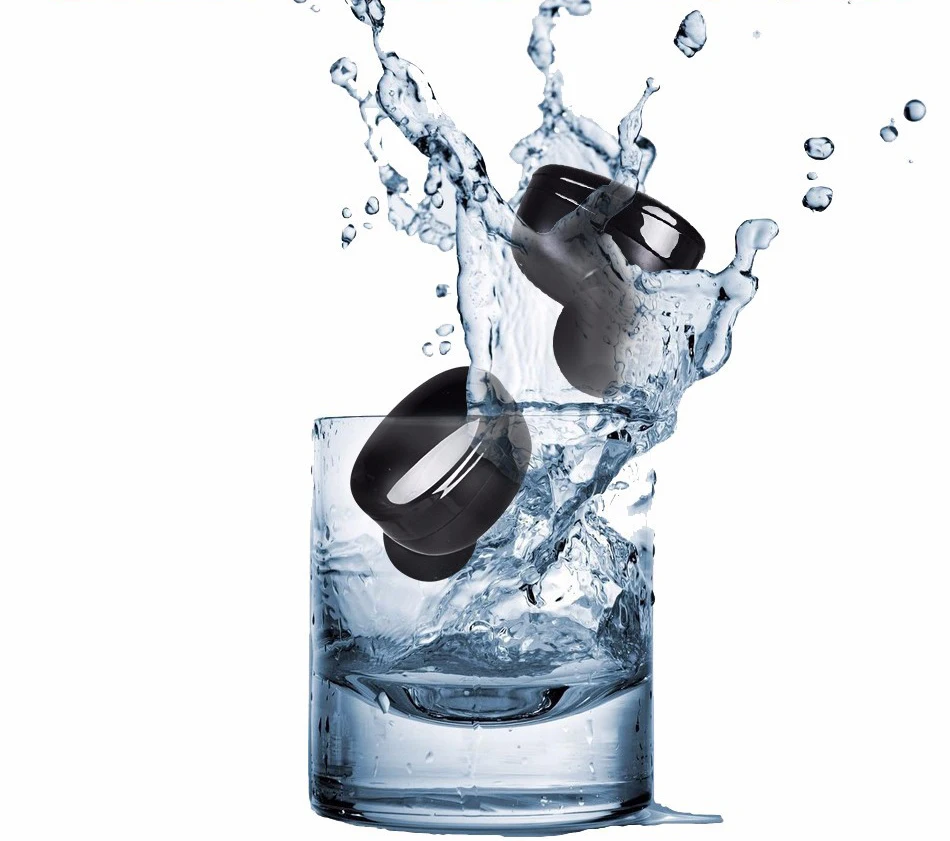 LYMOC IPX7 Waterproof TWS Bluetooth Earphones Wireless Headsets HiFi Stereo Earbuds Touch HD Mic Handsfree For iPhone Xiaomi