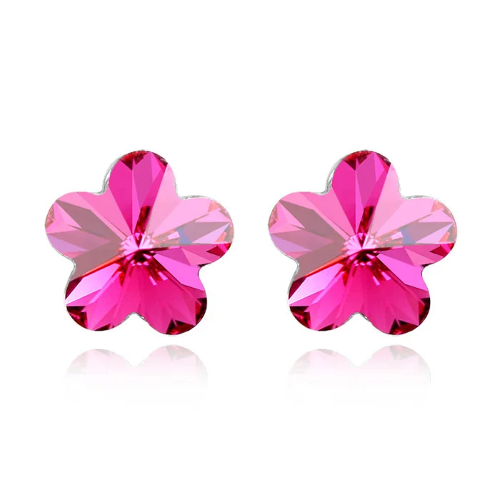 Классический Австрийскими кристаллами от Сваровски кубического пяти лепестков