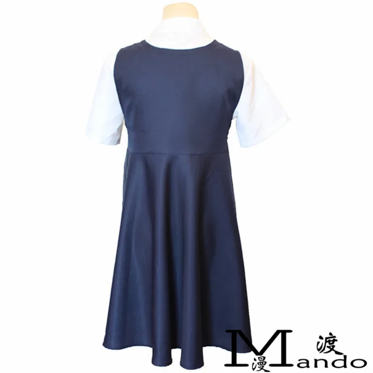 

Halloween costumes Gugure! Kokkuri-san Kohina Ichimatsu Cosplay Costume Japanese School Uniform for women Dress + shirt 2PCS set