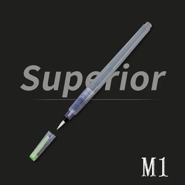 M1 1 шт., портативная кисть для рисования, многоразовая Цветная кисть для рисования, Цветная кисть для воды, резервуар для воды, каллиграфическая кисть, художественный маркер - Цвет: M1
