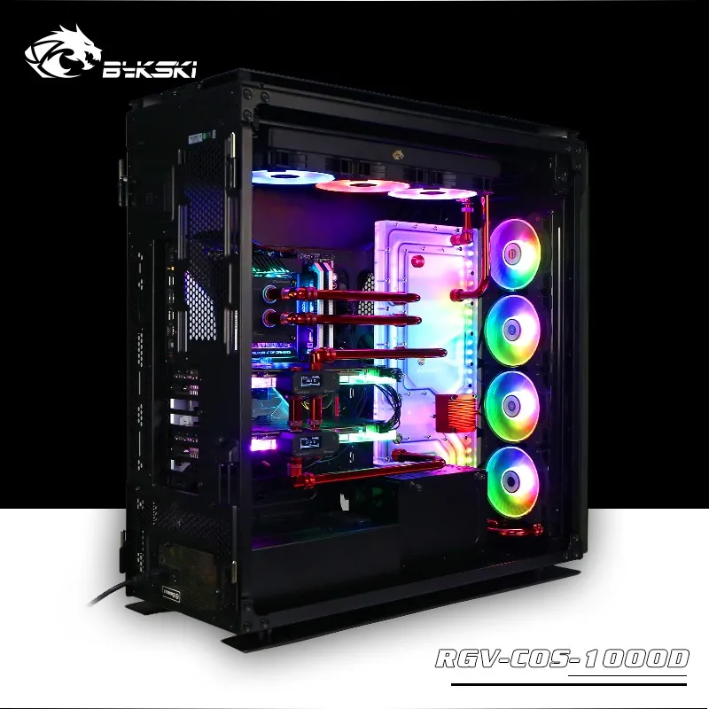 Акриловая плата BYKSKI для водяного канала подходит корпуса компьютера CORSAIR 1000D