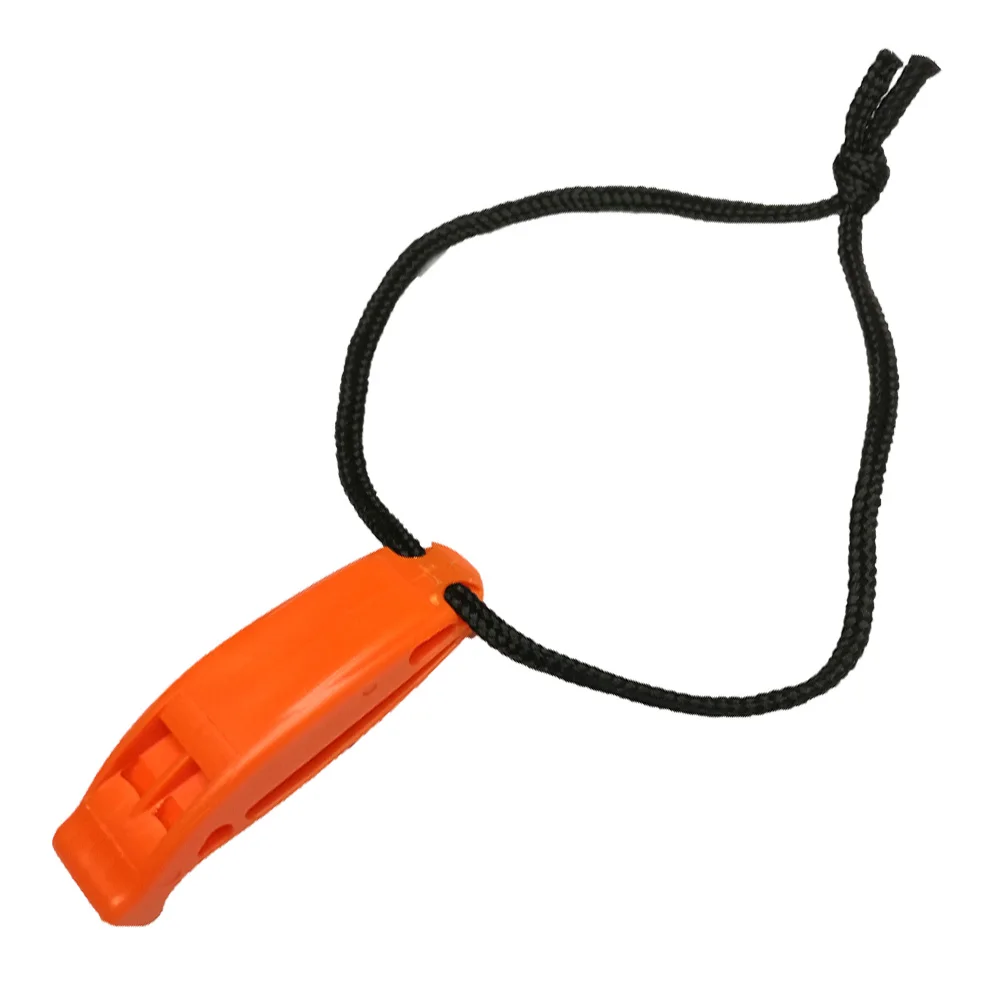 Orange 1PC 1/2 Шт Каяк Дайвинг спасательный тревожные свистки водных видов спорта Открытый выживания Отдых на природе катание на лодке свисток - Цвет: Orange 1PC