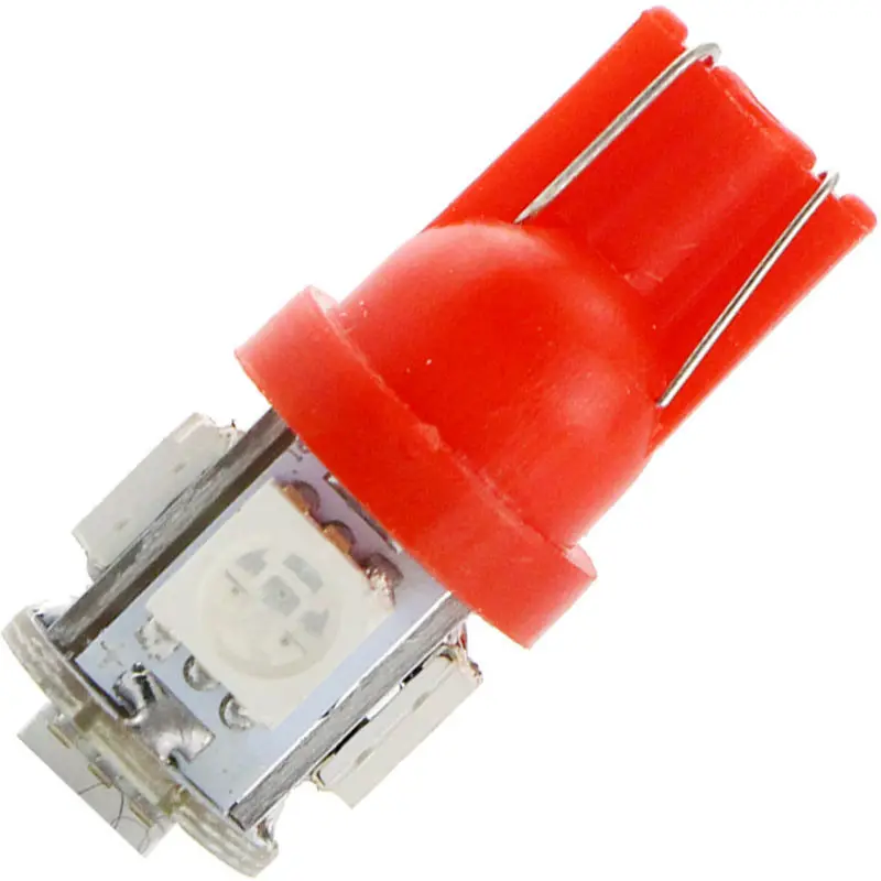 5050 x грузовик светодиодный 12 В 24 T10 W5W 5 SMD ОД 5SMD светодиодов фонарь индикатор лампы