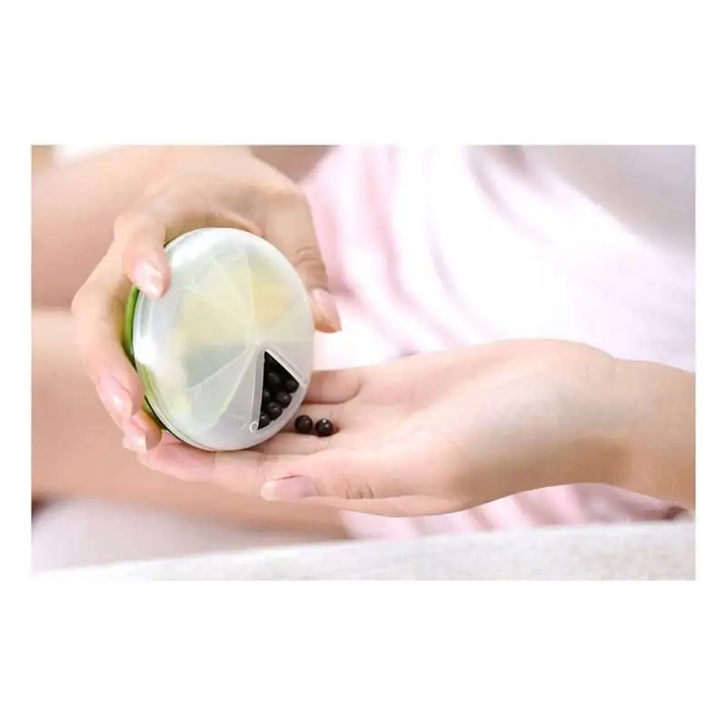 1 шт. портативная баночка для таблеток высокого качества коробка органайзер