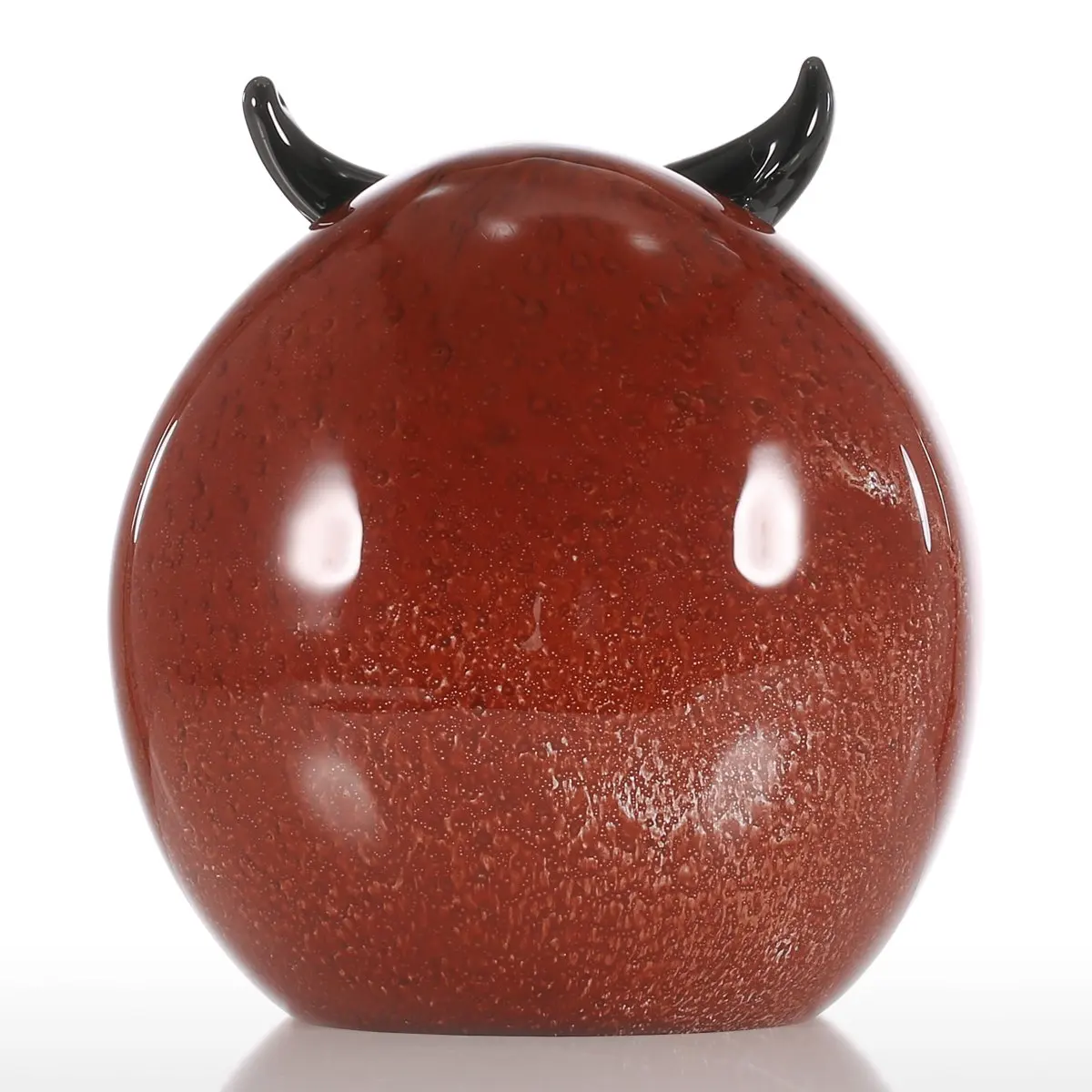 Статуэтка пухлая Сова Tooarts стеклянное украшение статуэтка животного аксессуары