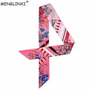 2021 новая сумка Becoration шарф для женщин роскошный брендовый женский шелковый галстук новые модные шарфы для женщин и девочек