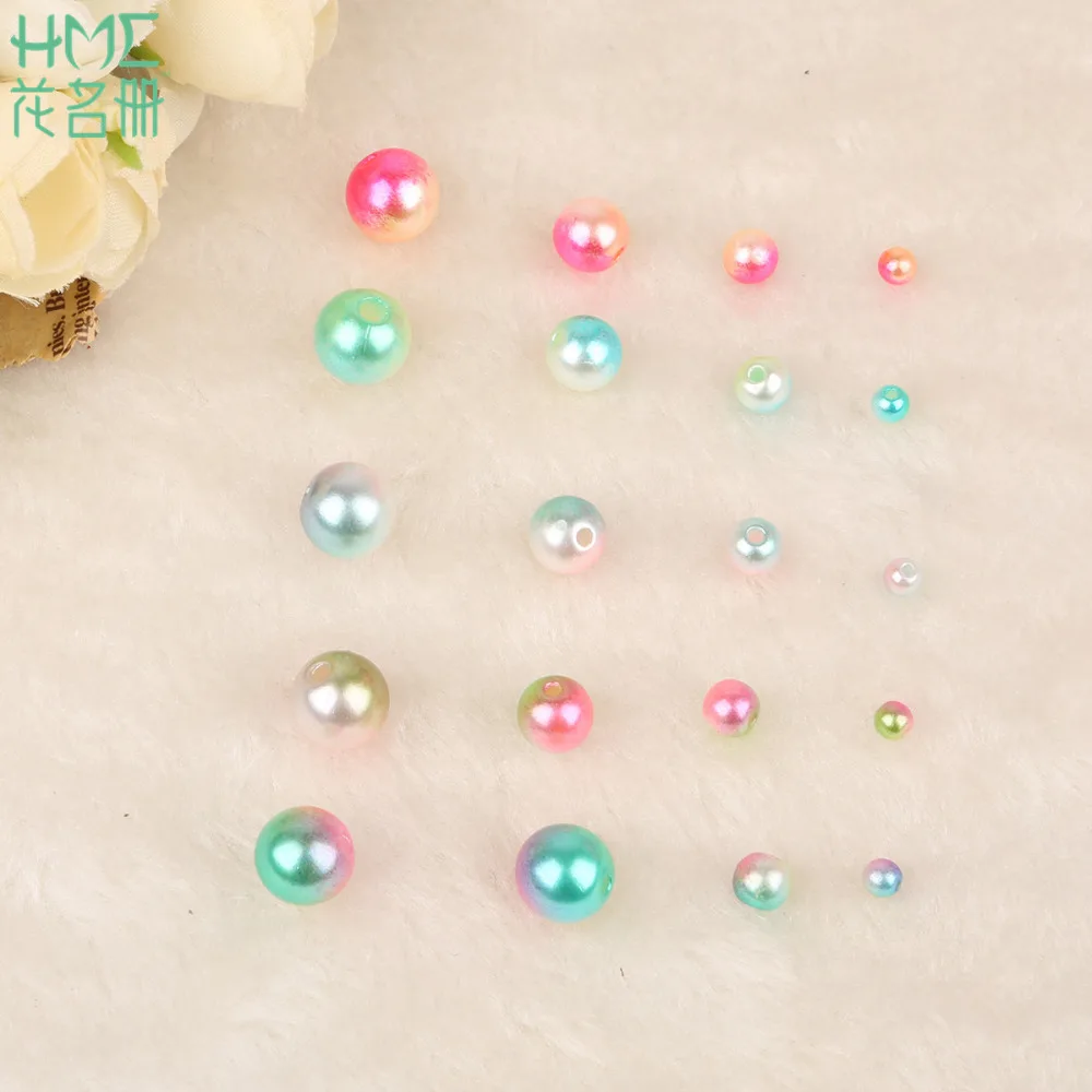 Бусины с имитацией жемчуга 4/6/8/10 мм 50 500 шт.|imitation pearl beads|pearl beadsspacer beads |