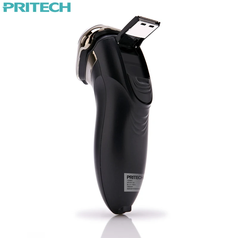 Pritech Новый моющиеся Перезаряжаемые электробритва Triple Blade Электрические бритья