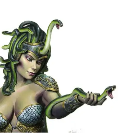 Масштаб 1/8 резиновый бюст змея девушка (2 типа головы) | Наборы для сборки моделей