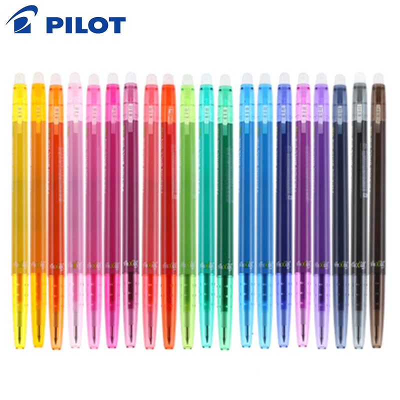 Ручка гелевая Pilot со стираемыми чернилами, 0,38 мм, 20 цветов