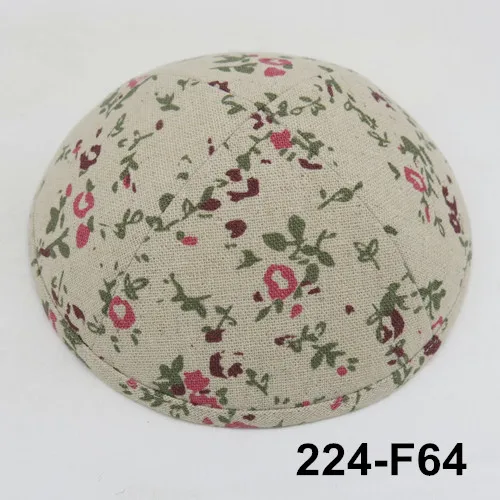 Kippot Kippa льняная Kippah Kipa 19 см Skullies Yarmulke Beanies Иудейская шляпа-Кепка с черепом