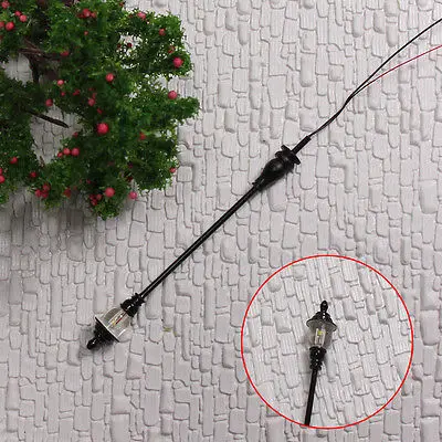 10 шт. модель железнодорожного поезда лампы светодиодные уличсветильник фонари в