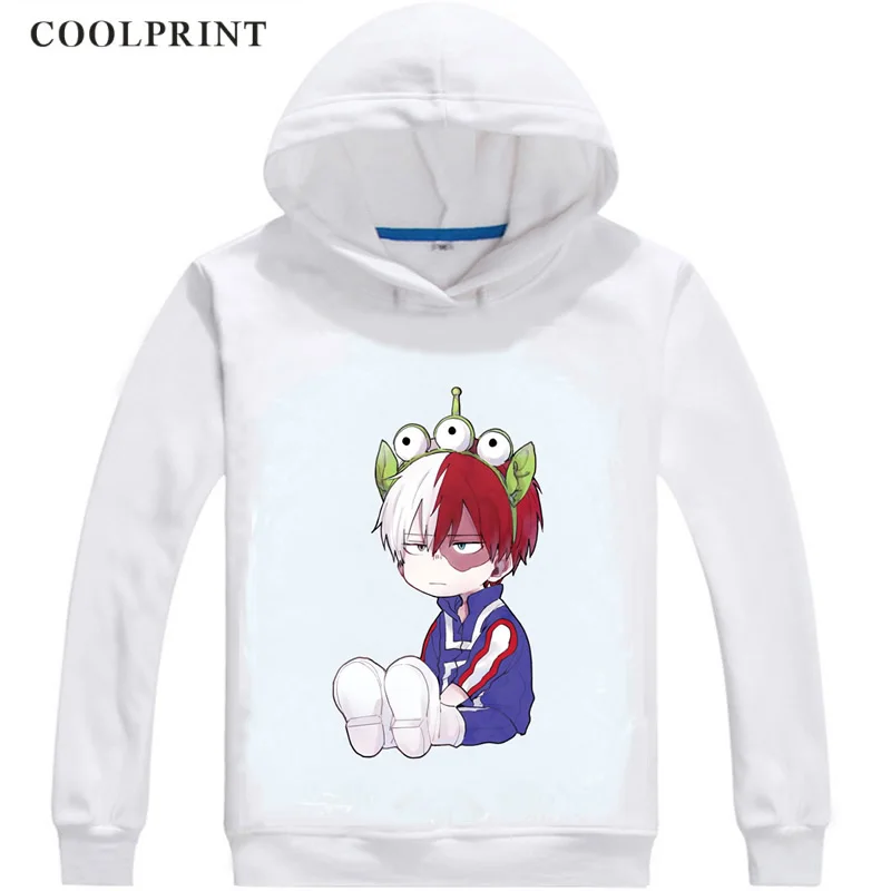Толстовка Todoroki Shouto мужская с капюшоном худи боку моя геройская академия уличная