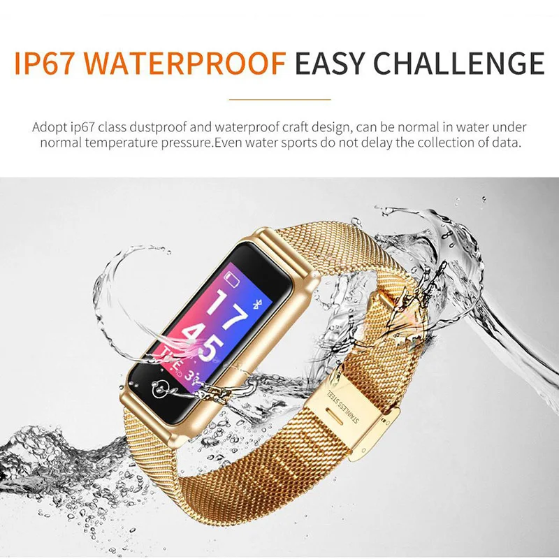 Y8 Смарт Браслет 0.96 дюймов TFT IPS Цвет Смотреть Band Поддержка Водонепроницаемый IP67