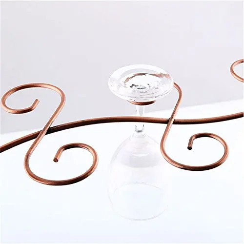 Под шкаф винный стеклянный держатель для бокалов домашнего бара вмещает до 8