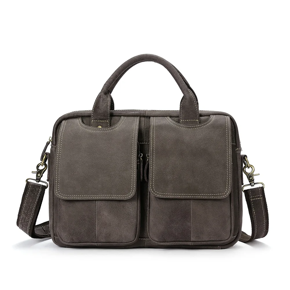 Мужские дорожные сумки из 100% натуральной воловьей кожи Большой Вместительный