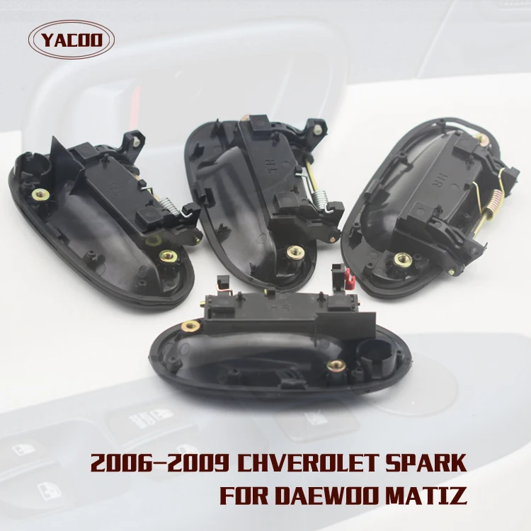 4 шт. автомобильный комплект наружная дверная ручка для CHEVROLET SPARK OEM:96601472 96601473 96601474