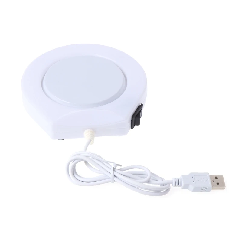 Портативный USB Электрический питательный стаканчик грелка Pad пластина для офиса