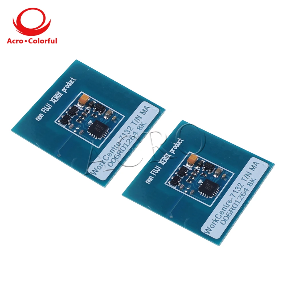 

3 sets 006R01319 006R01273 006R01272 006R01271 toner reset chip for Xerox WorkCentre 7132 7232 7242 WC 7132 laser printer