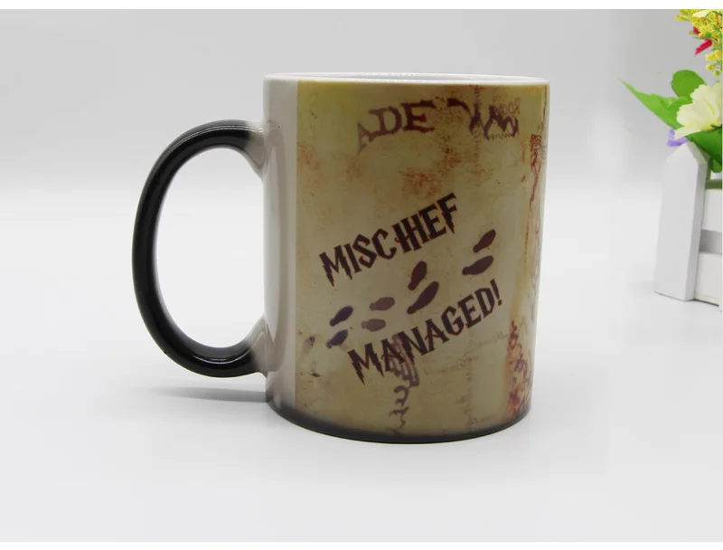 Кофейные кружки с изображением старых Маров термочувствительные чашки