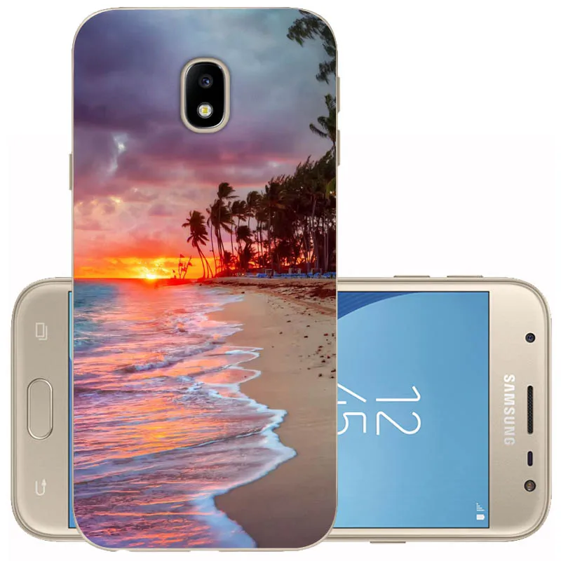 CaseRiver чехол для Samsung Galaxy J3 2017 J330 версия ес мягкая защитная задняя крышка телефона