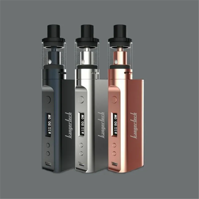 100% оригинал KangerTech Subox мини C Starter Kit 50 Вт KBOX поле Mod vape Protank 5 распылитель SSOCC|Системы