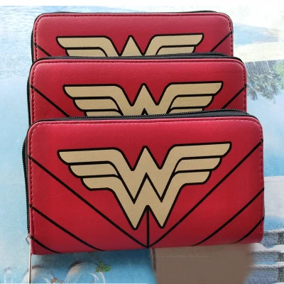 DC Wonder Woman кошелек модный мультяшный суперженский супер герой