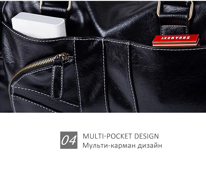 Scione мужская сумка для путешествий из искусственной кожи высокого качества, сумки на плечо большой емкости, модные крутые деловые сумки для хранения