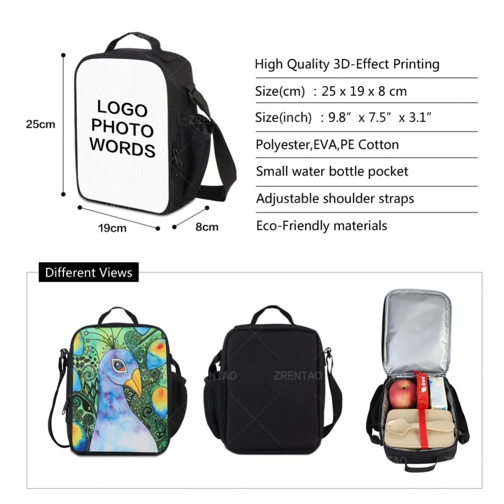 zrentao new fashion unicorn backpack set teenagers 3 pcsset mochilas pupil school bags book backpack double shoulder bags free global shipping