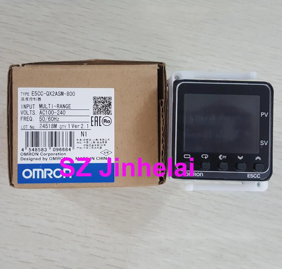 

OMRON E5CC-QX2ASM-800 Authentic original DIGITAL CONTROLLER Temperature Switch ac Thermostatic Switch AC100-240V